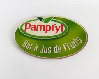 Panneau publicitaire PAMPRYL vintage - Années 80