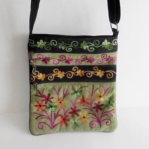 Sac daim vert top