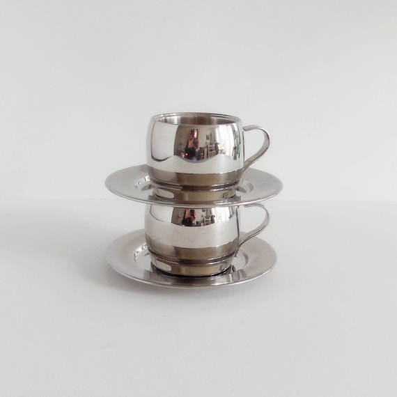 Tasses Expresso Inox - Tramontina Brésil