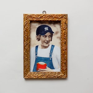 Carte postale vintage recyclée.