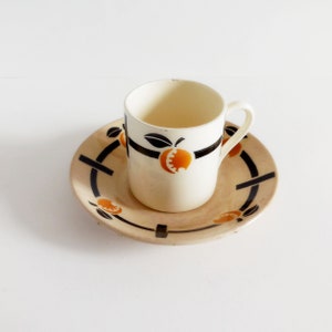 Tasse à café vintage Badonviller France - Années 40