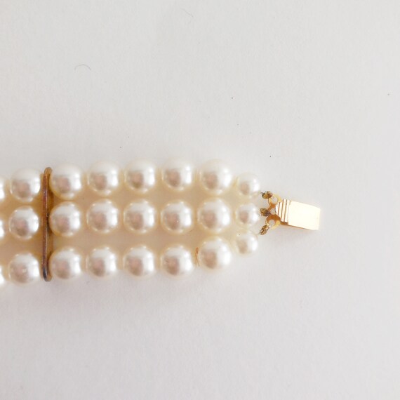 Bracelet vintage perles fantaisie - Années 80-90 - image 7