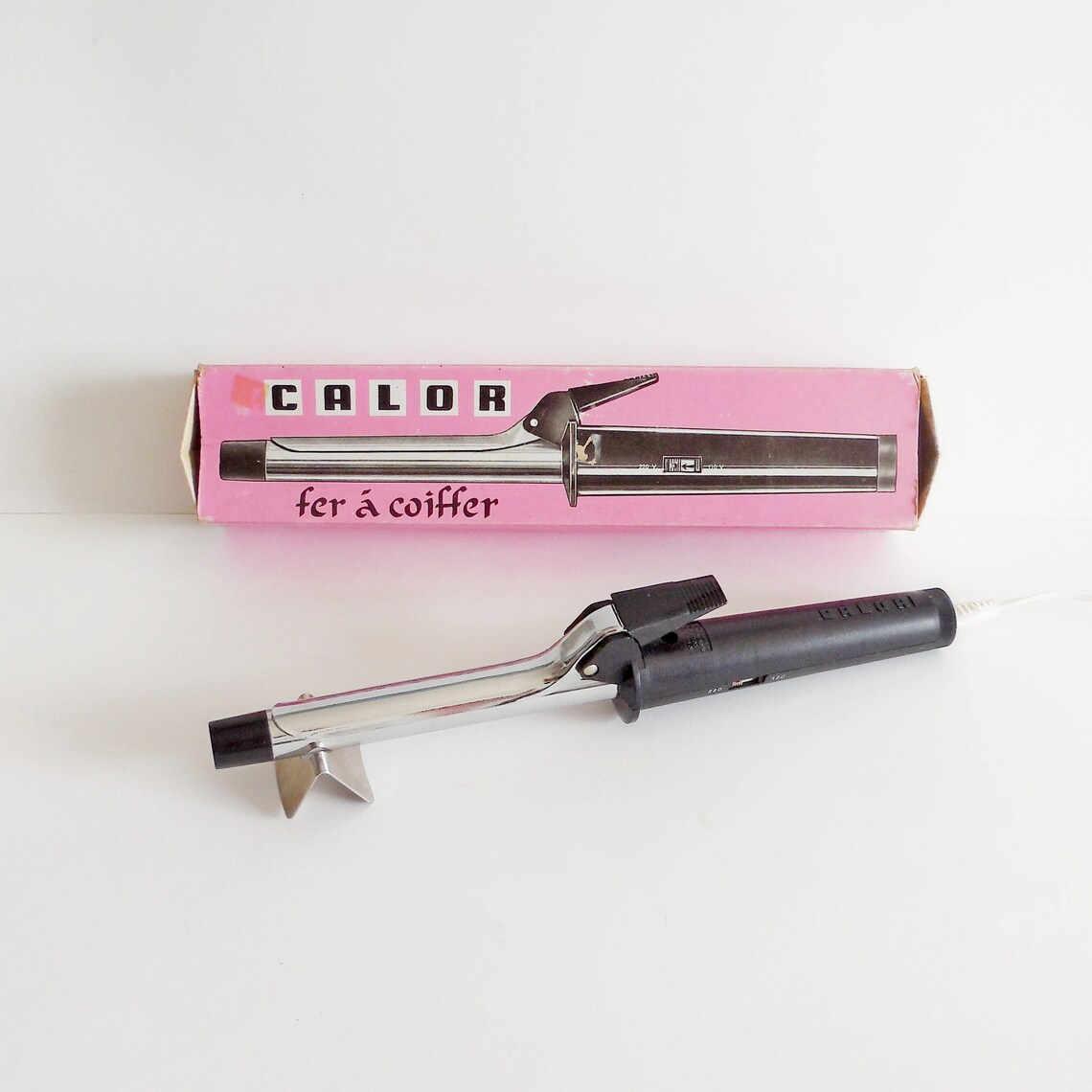 Fer à friser vintage Calor dans sa boite avec sa garantie Etsy