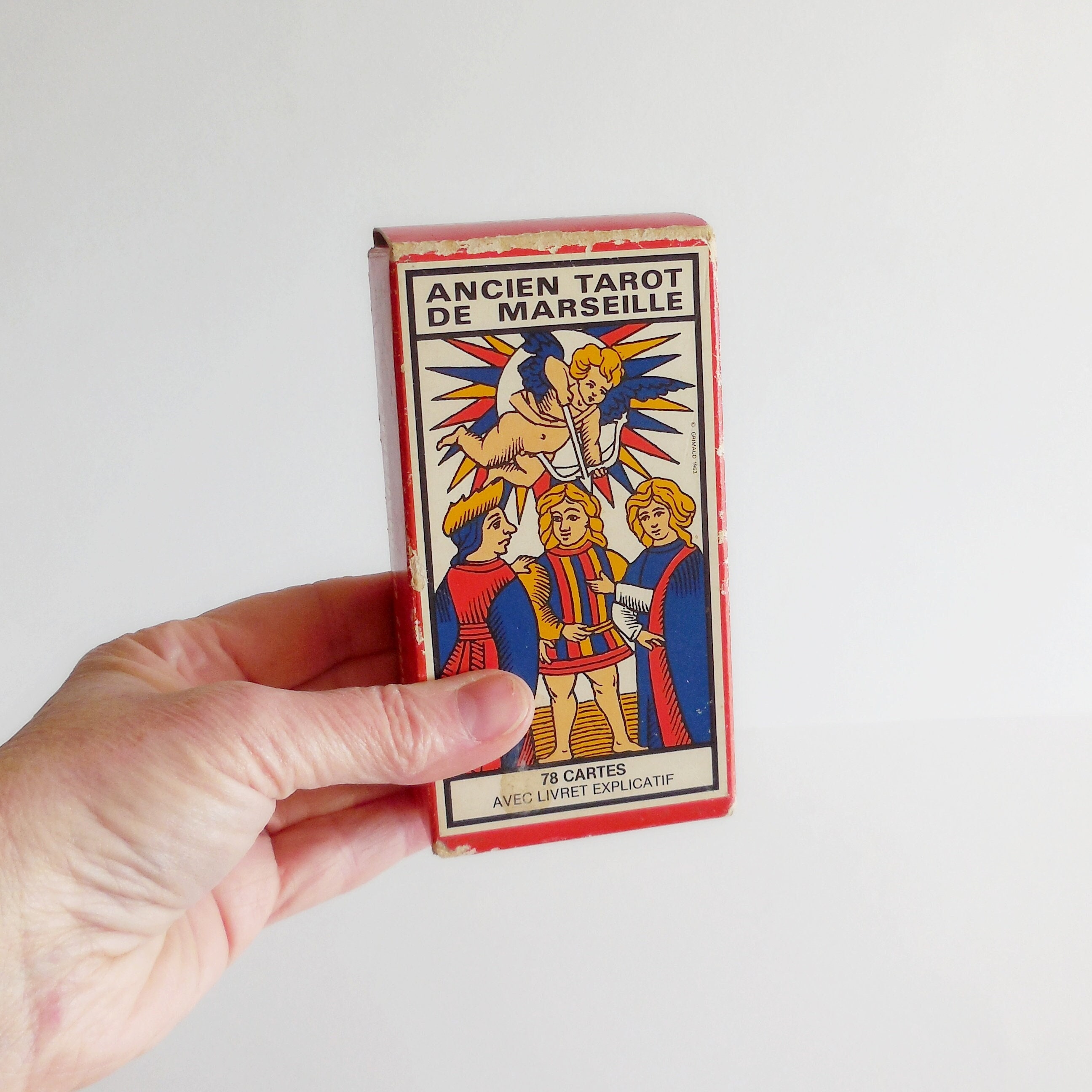 Jeu de Tarot Marseille - Français/Anglais Années 70