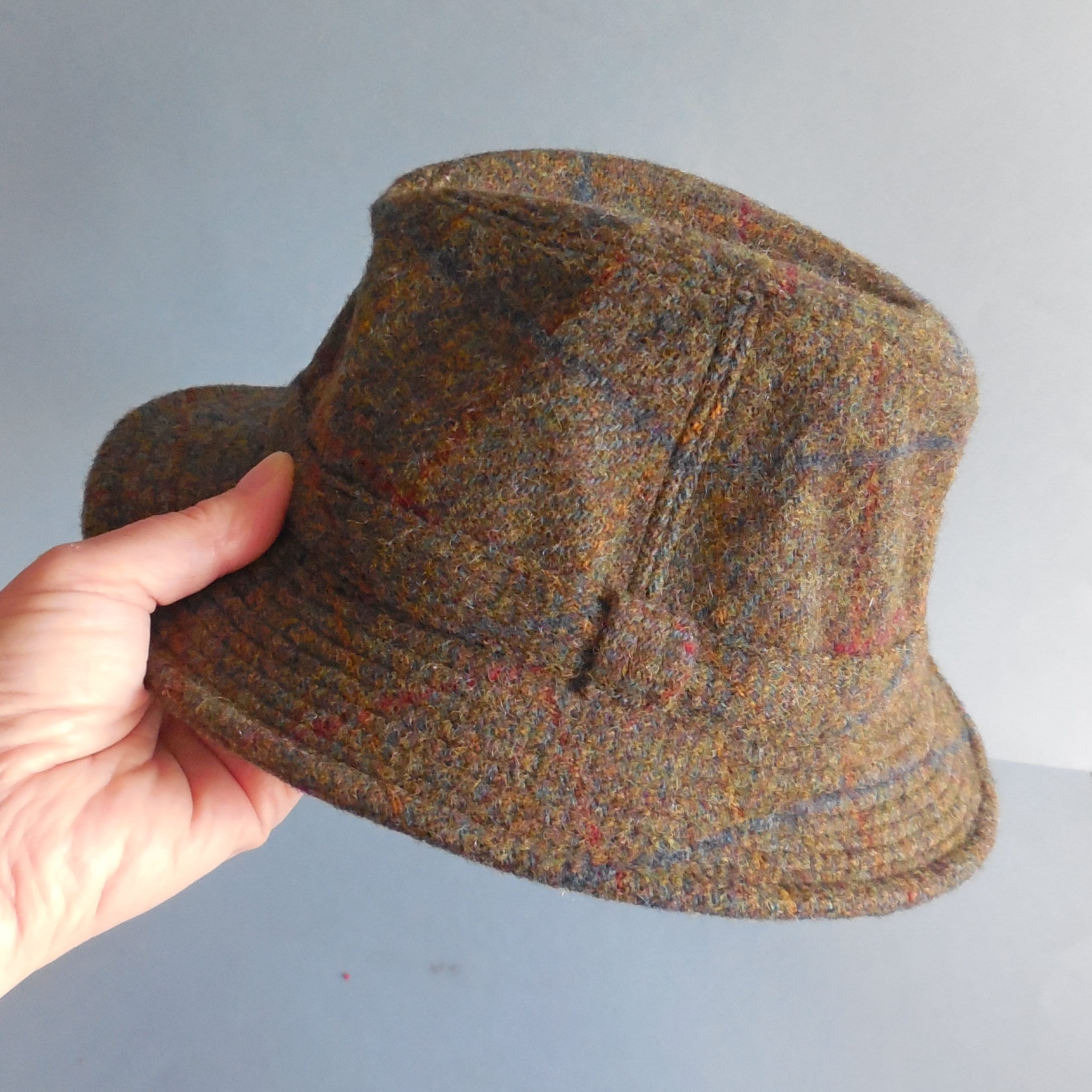 Chapeau Vintage 100 % Laine Taille 55 