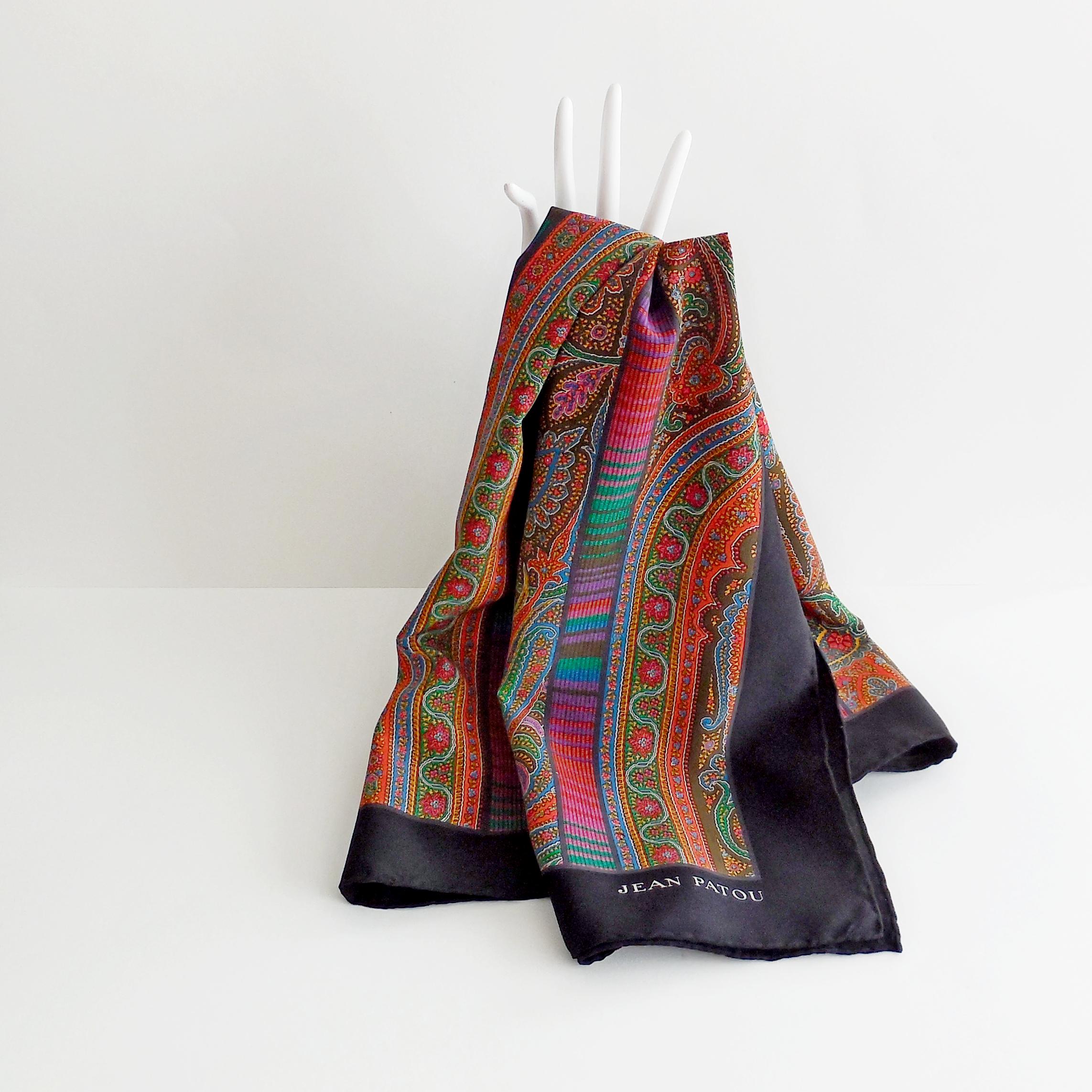 Jean Patou Scarf - Etsy
