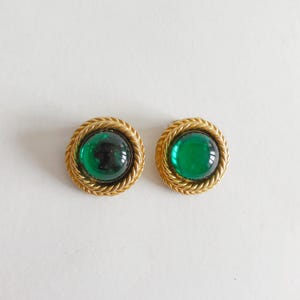 Boucles d&#39;oreilles clips vintage - Années 80