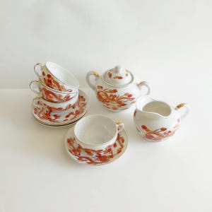 Service thé porcelaine Japon