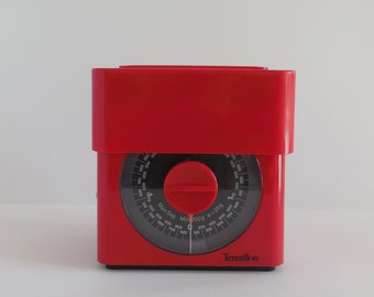 Balance ménagère vintage Terraillon rouge - 200 g à 5 kg - Made in France