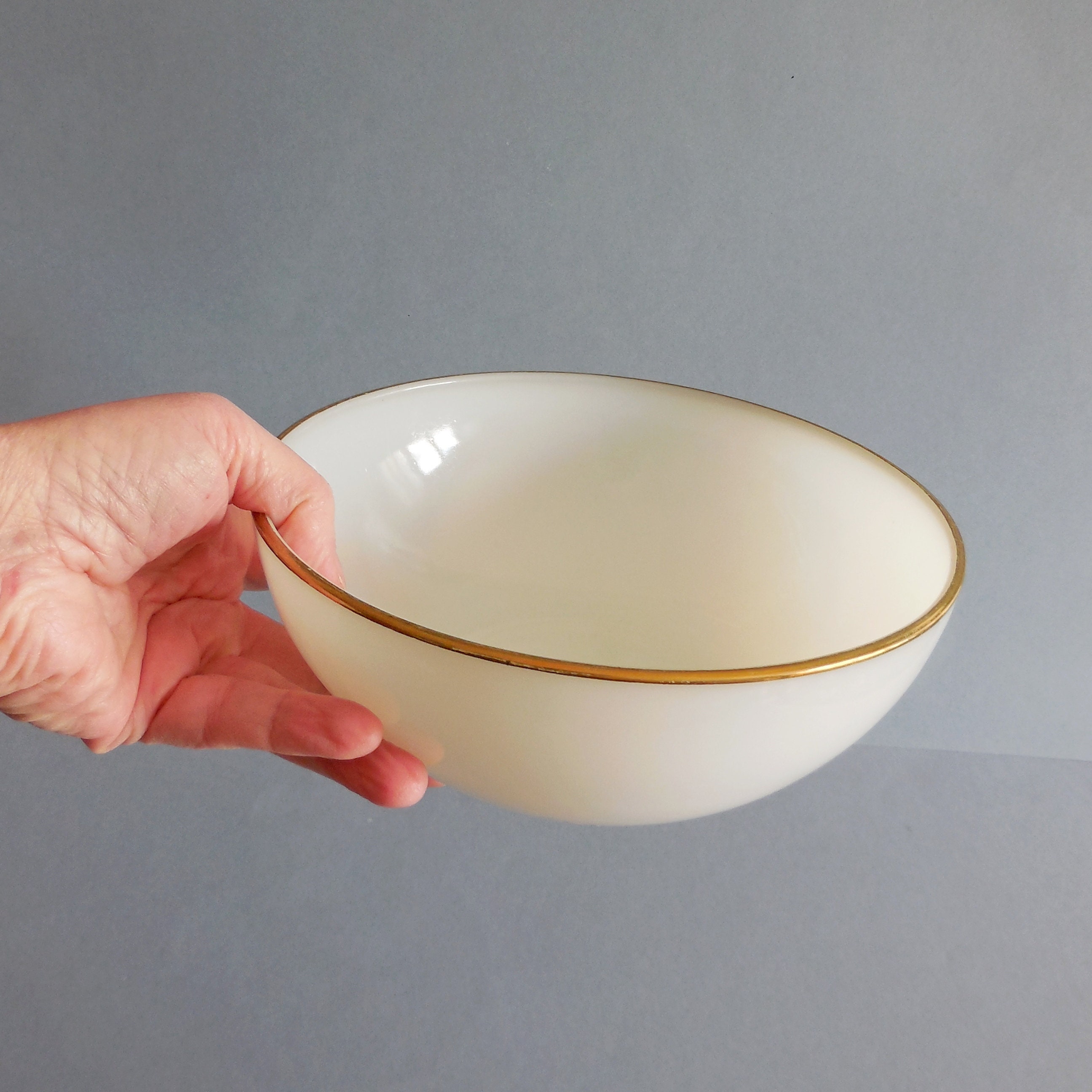 Saladier Vintage Arcopal - Opaline Années 60-70