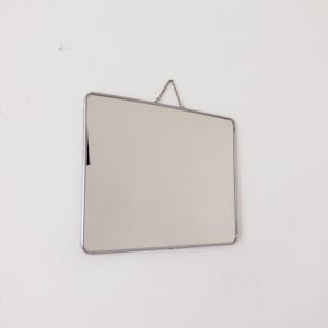 Miroir de barbier 1950 - 28 cm x 38 cm
