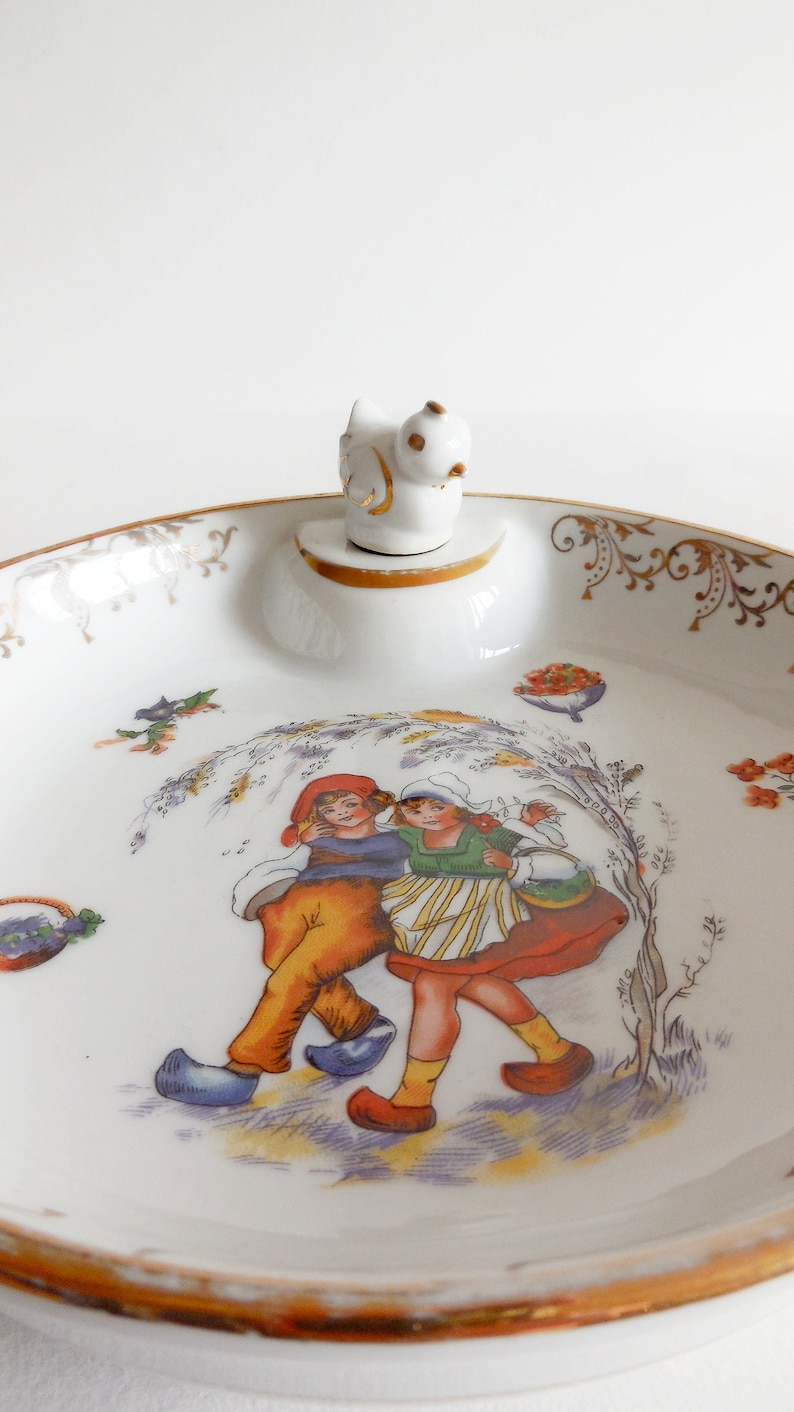 Assiette Ancienne Porcelaine De Limoges Assiette Chauffante Etsy