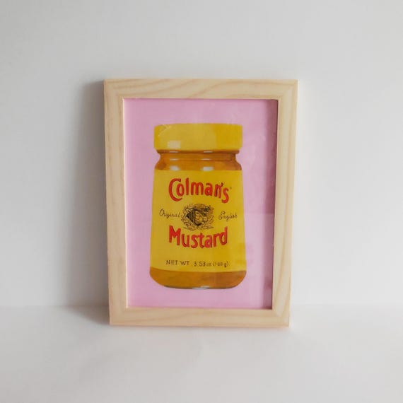 Peinture déco cuisine - Acrylique sur papier