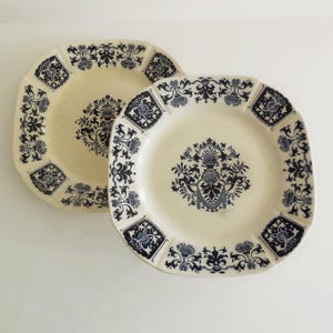 Assiettes anciennes GIEN France