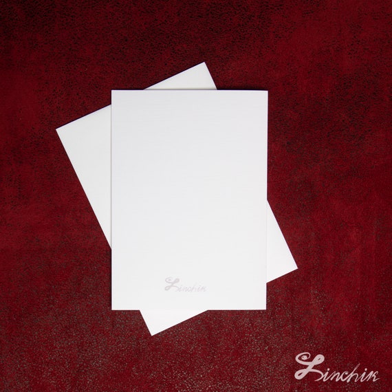 Set of 5 Fine Art Blank Greeting Cards wenvelopes All Occasion Cards large 5x7 Handmade blank Note Cards Beautiful Floral Collection