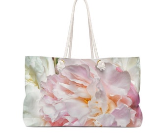 Blooming Peonies Weekender Bag