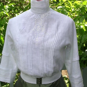 Digitales Schnittmuster, Gr. L und XL, inklusive ~ Edwardianische Bluse von 1912, PDF zum Ausdrucken zu Hause (History House-Muster Nr. 1912-A-001)