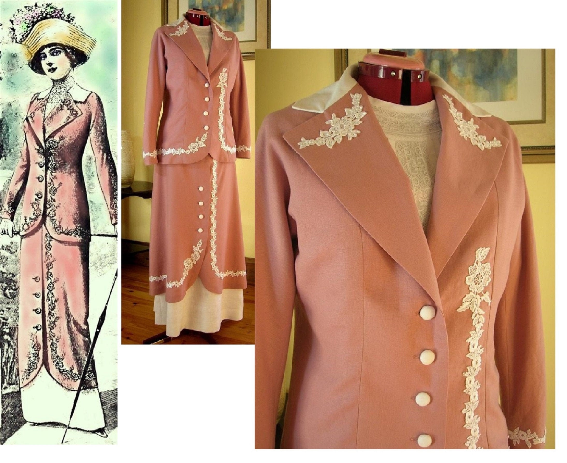 34+ Designs Victorian Walking Skirt Pattern Free ThomasinaMinsa