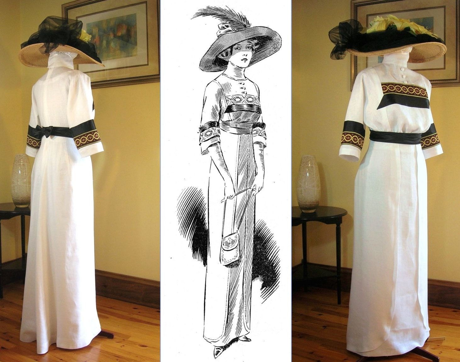 1910 dress - Etsy 日本