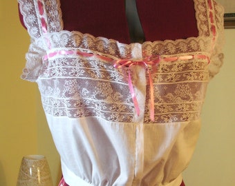 1912 Corset Cover PDF Sewing Pattern: Multi-Size (Sm-XL) #1912-AL-001