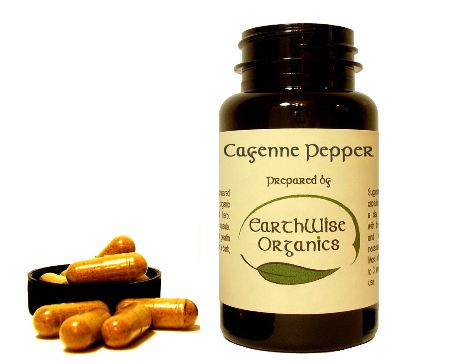 Cayenne Pepper Capsules 350 mg Herbalist Prepared From Etsy