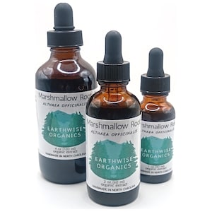 Marshmallow Root Tincture • Handmade Herbal Extract • Crafted by Hand in NC