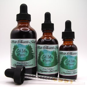 Milk Thistle Tincture • Organic Herbal Liquid Extract • Small Batch • Plant-Based