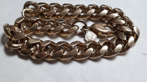Gold plated 2024 curb bracelet