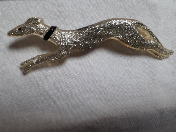 Greyhound brooch store