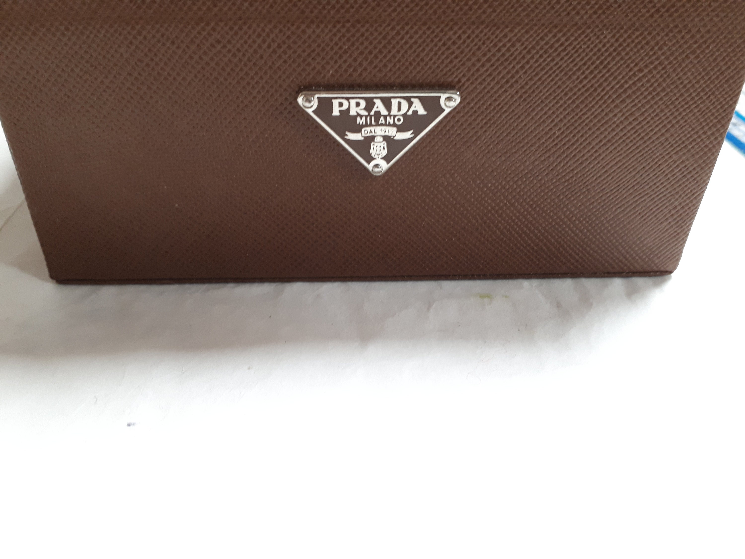 Prada wallet shop box