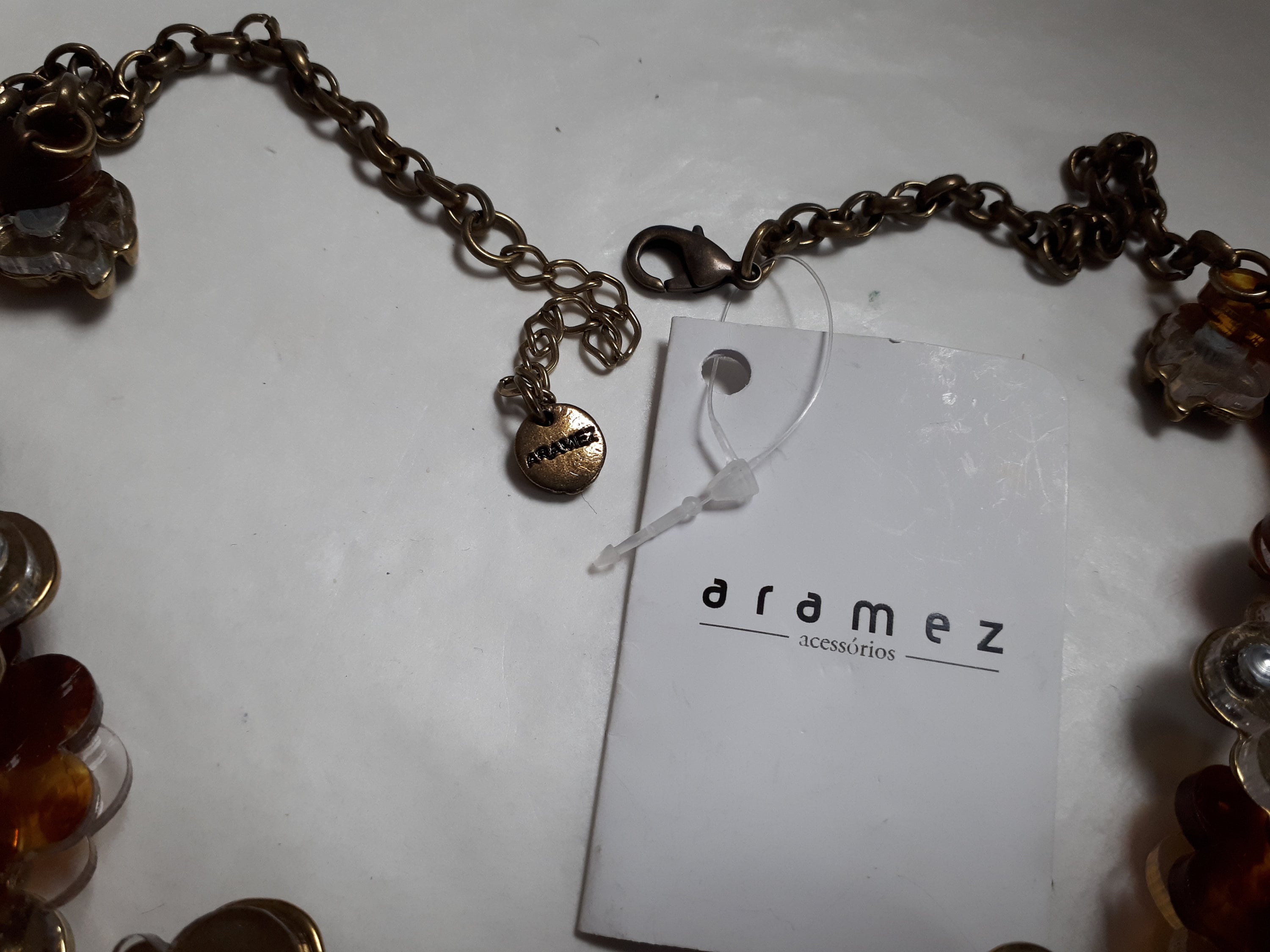 ARAMEZ 初期の GISSA BICALHO デザイン、ネックレスとイヤリング 