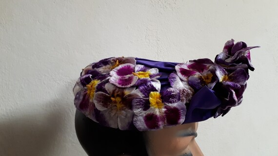 ELSA SCHIAPARELLI vintage hat, haute couture, Pari