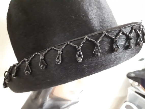 Elsa SCHIAPARELLI cappello vintage feltro di pelliccia nera | Etsy Italia