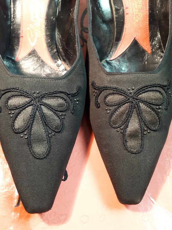 Elsa Schiaparelli stiletto shoes, authentic fifti… - image 2