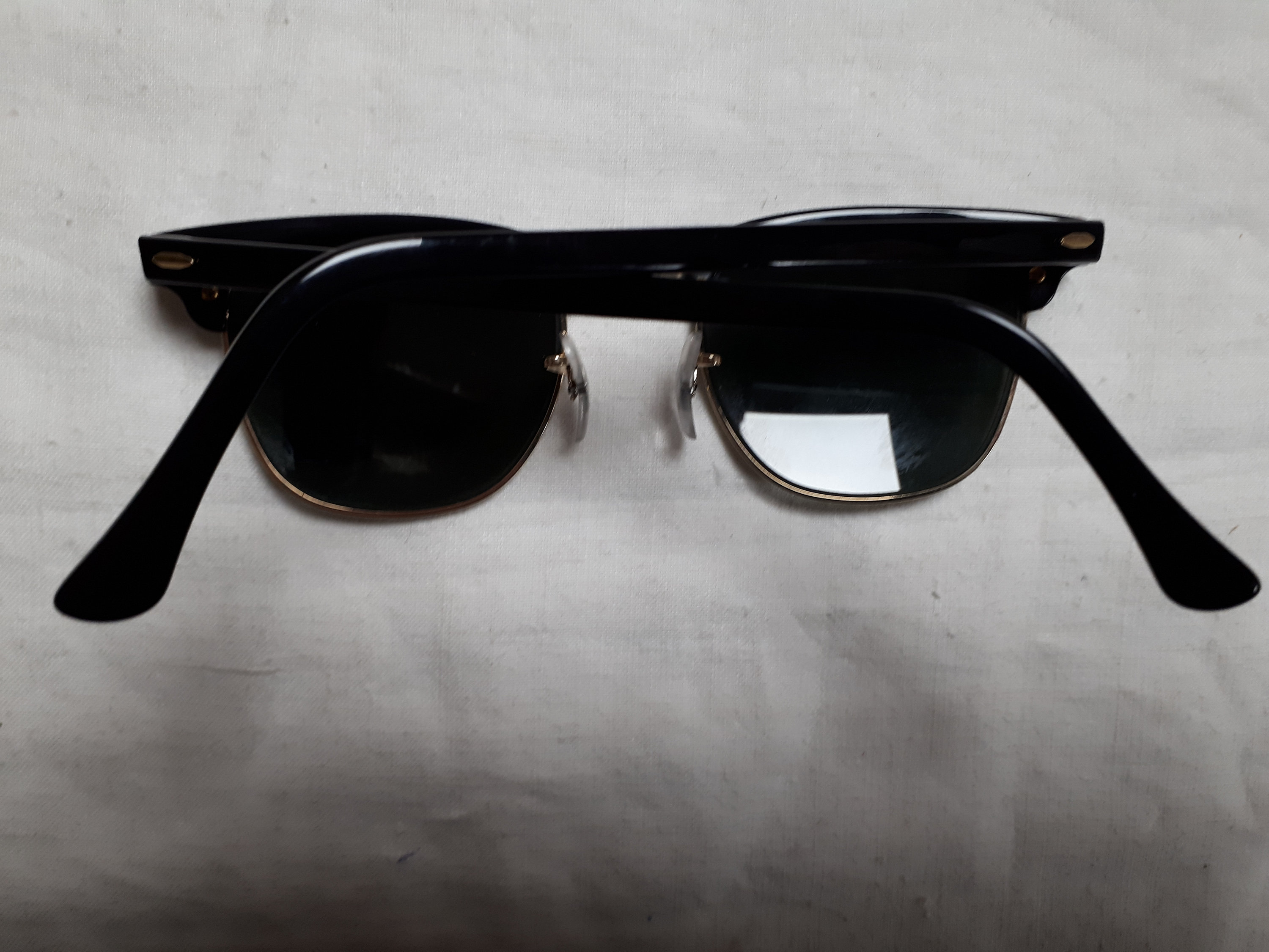 RAY BAN Original B&L Clubmaster Sunglasses, NEW, Never Worn RAY BAN Original B&L Clubmaster Sunglasses, NEW, Never Worn