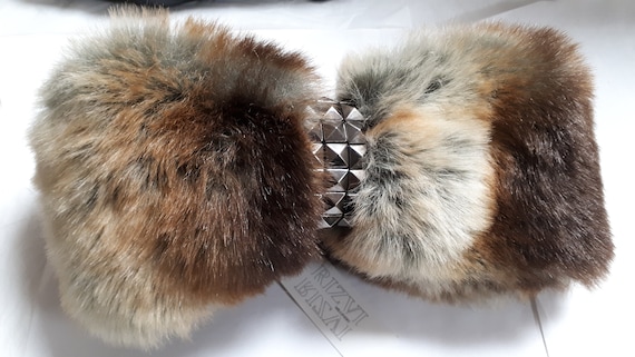 RIZVI DESIGN Millinery, Faux Fur Headband, Warm Cozy Very  display picture 1