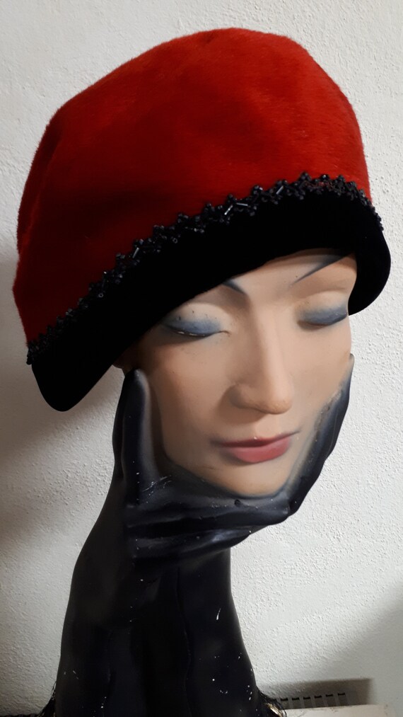 ELSA SCHIAPARELLI hat vintage, fifties, authentic… - image 5