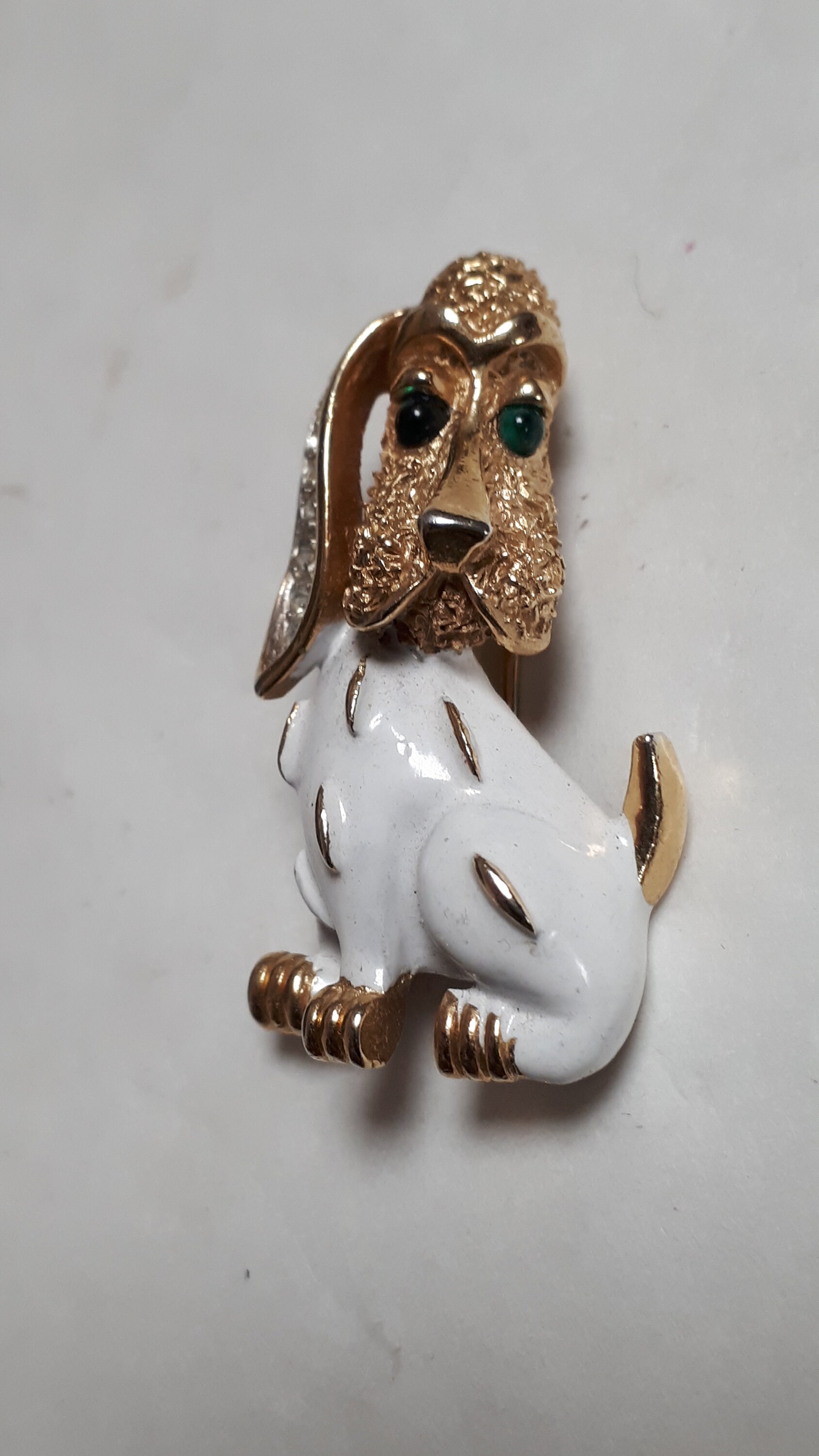 Trifari dog brooch - Etsy 日本 Trifari dog brooch - Etsy 日本
