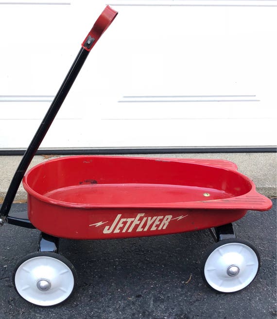 kids pull along wagon