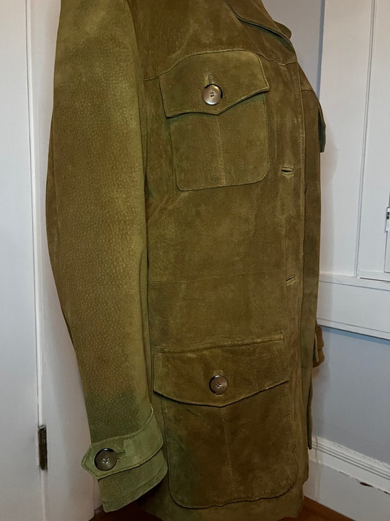 Vintage Suede Leather Jacket - image 2
