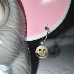 Vintage Y2K Smiley Face Earrings