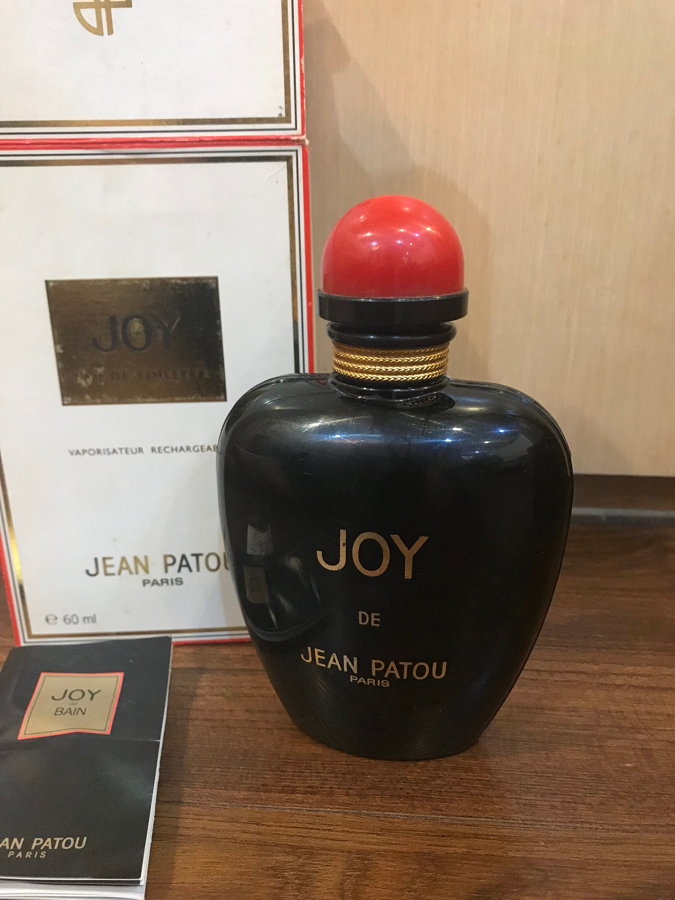 Joy De Jean Patou Eau de Toilette 60ml Refillable Bottle Rare Etsy