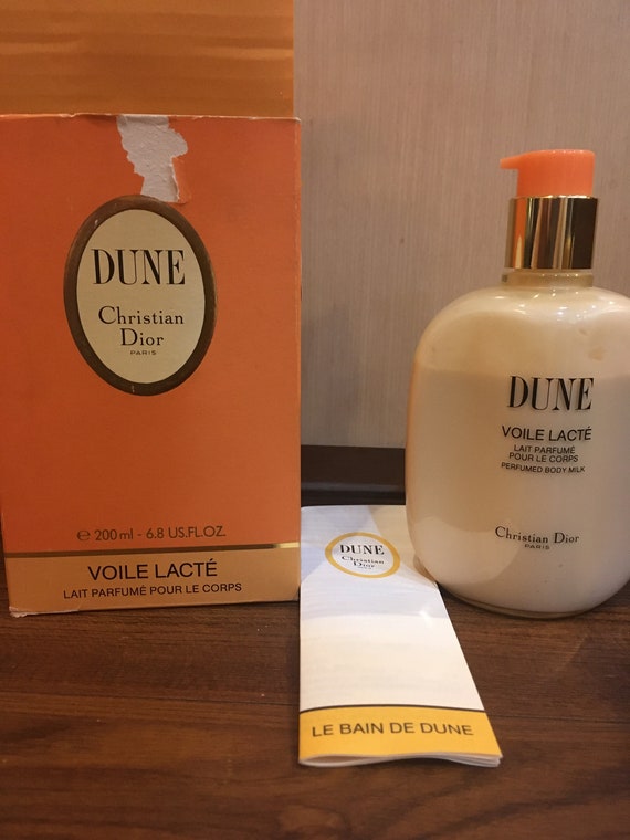 Christian Dior Dune Body Milk Lotion Vintage Discontinued
