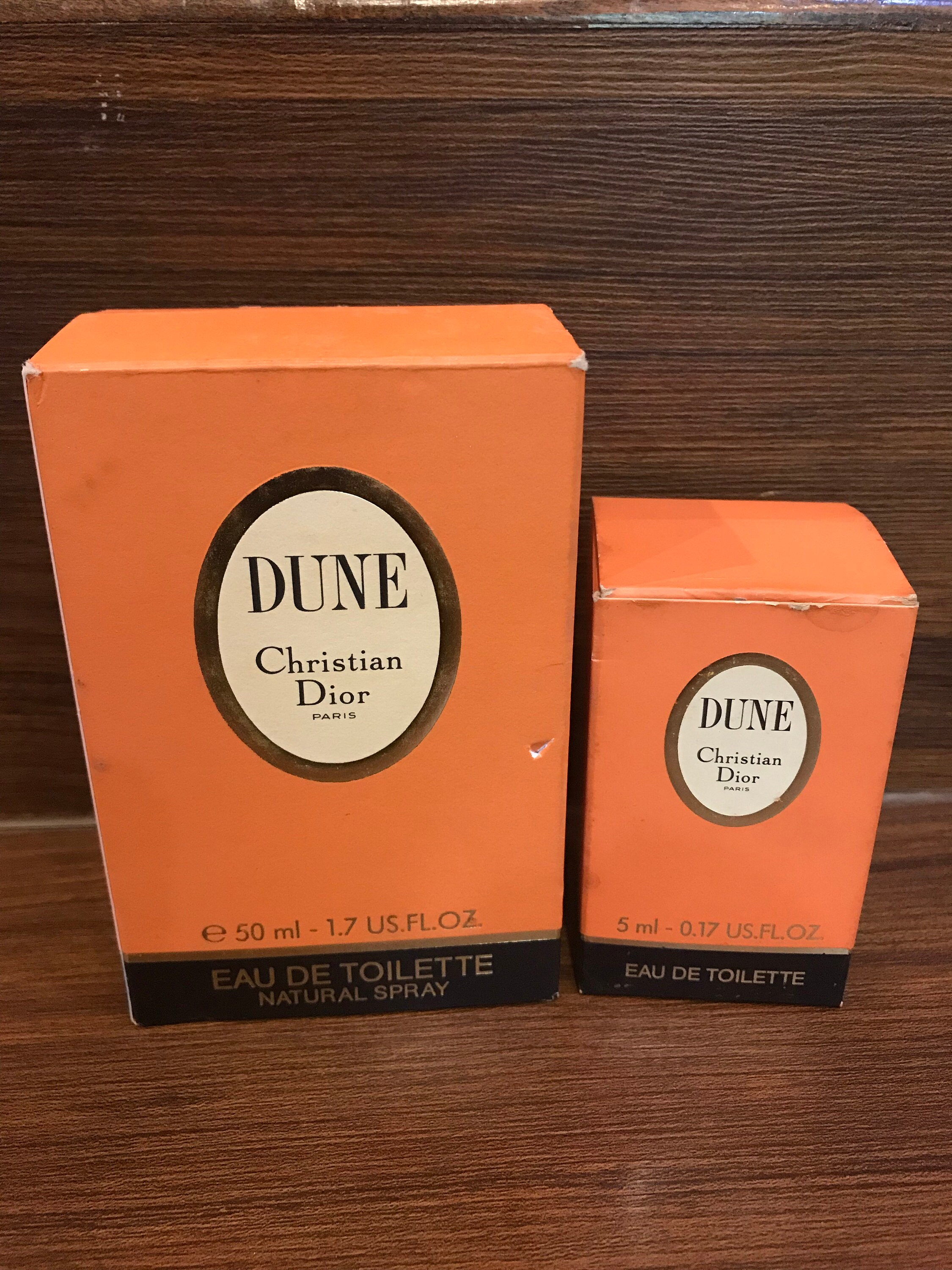 Christian Dior Dune Eau de Toilette 50ml 5ml Mini Vintage Etsy