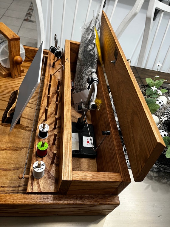 Fishing Fly Tying Work Bench, Station, Desk Top, Table Top, fly Tying  Accessories Not Included -  Canada