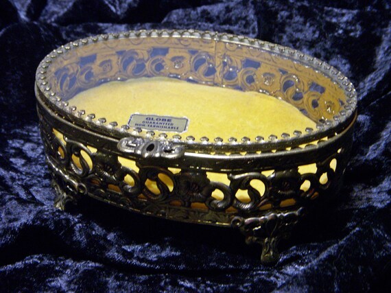 MCM ORMOLU CASKET Oval by Globe