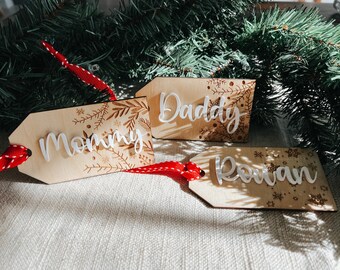 Stocking tags / gift tags / personalized