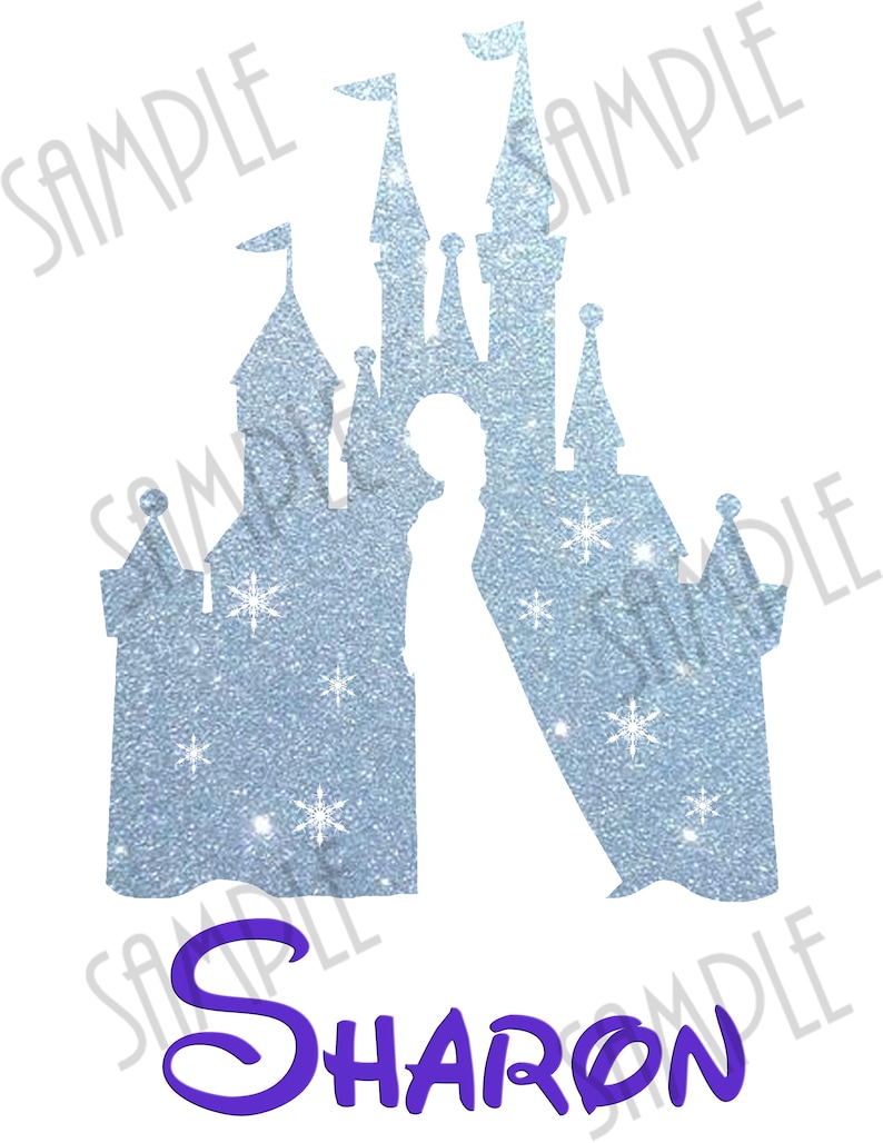 Download Disney Castle Queen elsa frozen svg Glitter INSTANT ...