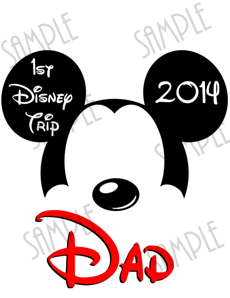 disney vacation iron on transfers