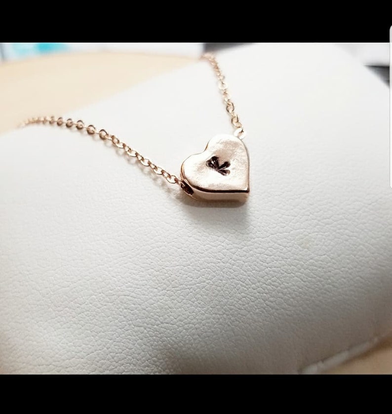 Wedding Jewelry Floating Heart Initial Charm Bracelet Best Friend and Birthday Gift Bridesmaid Gift